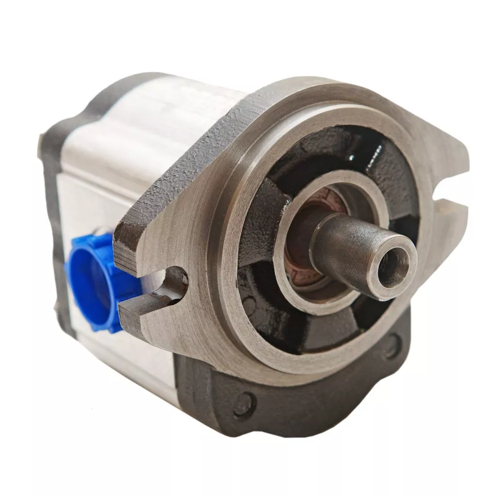 0.38 CID hydraulic gear pump 3/4" keyed shaft CCW