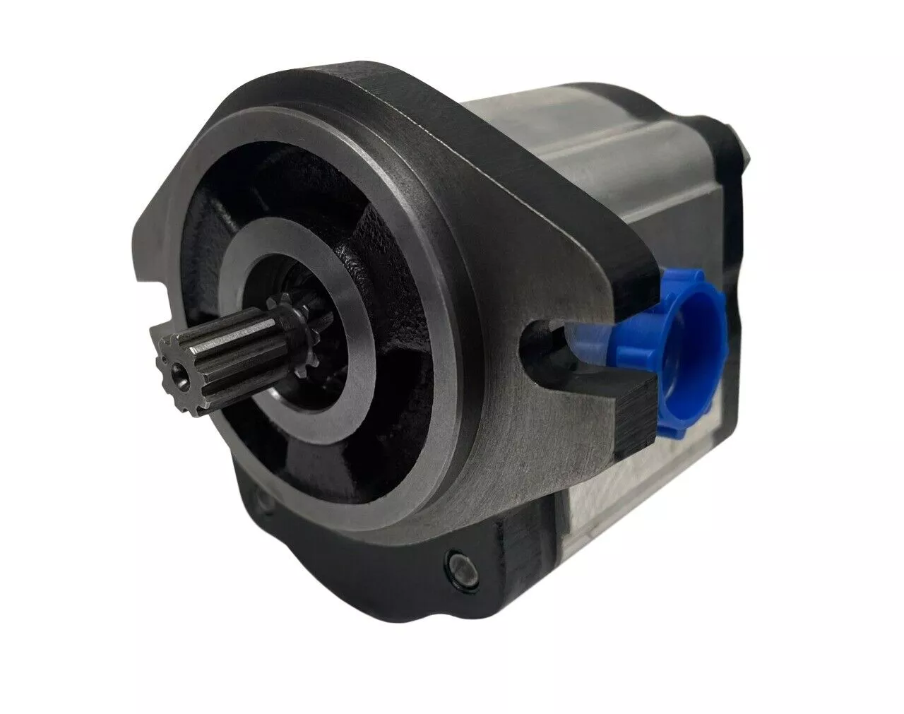 0.50 CID hydraulic gear pump 9 tooth spline shaft CCW
