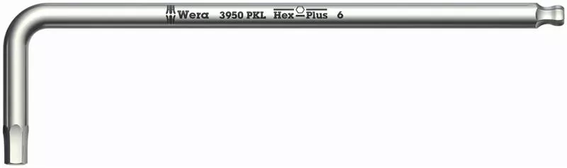 022705 Stainless Ballpoint Hex Key 3950 Pkl 5.0 X 154 mm
