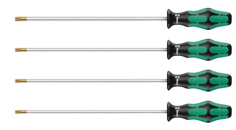 028074 Screwdriver Set 4Pc (Tx Hf) 367/4 Hf 300 mm