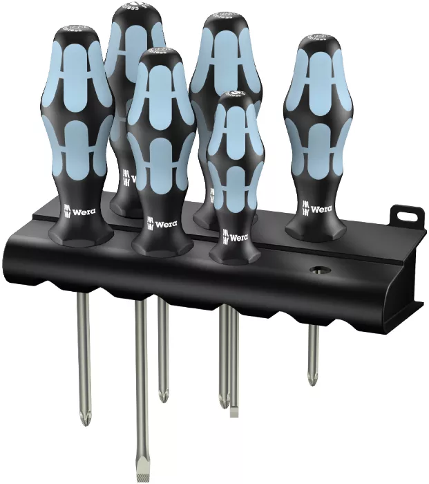 032063 Stainless Screwdriver Set 6Pc (Sl/Ph/Pz) 3334/3350/3355/6