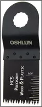 1-1/3" Precision Japan HCS Oscillating Tool Blade, 10pk (SoniCrafter), Oshlun MMR-1010