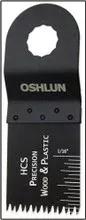 1-1/3" Precision Japan HCS Oscillating Tool Blade, 3pk (SoniCrafter), Oshlun MMR-1003