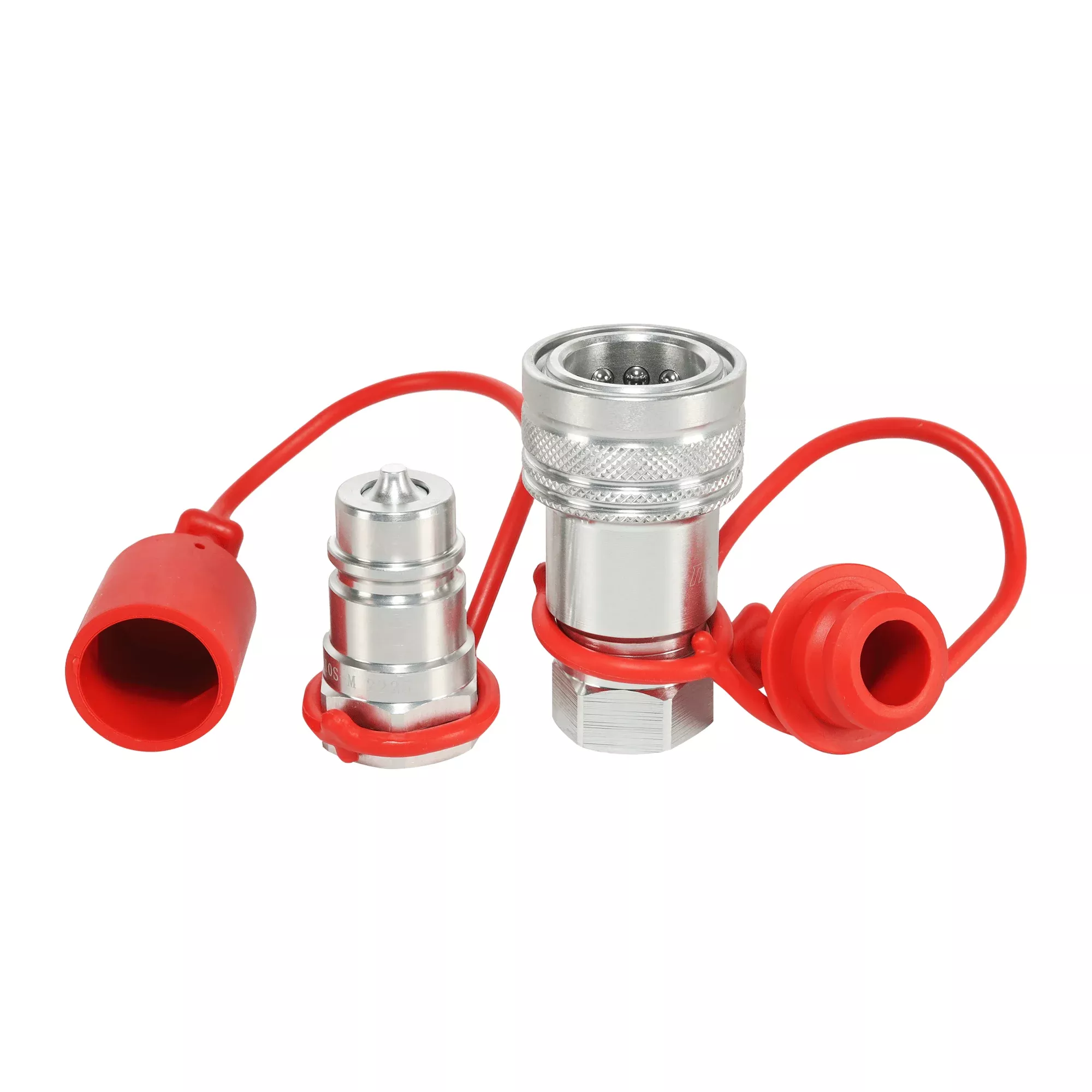 1/2″ AG Hydraulic Quick Couplers Set - 5/8″ SAE Port