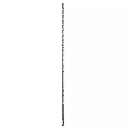 1/2 Inch x 18 Inch SDS Plus Rotary Hammer Drill Bit, Carbide Tipped for Brick, Stone, and Concrete (1/2" x 18")