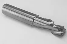 1 Flute LH Compression Bit, 3/8 Dia, 1-1/4 Cut Length, 3/8 Shank, Southeast Tool SLUD600