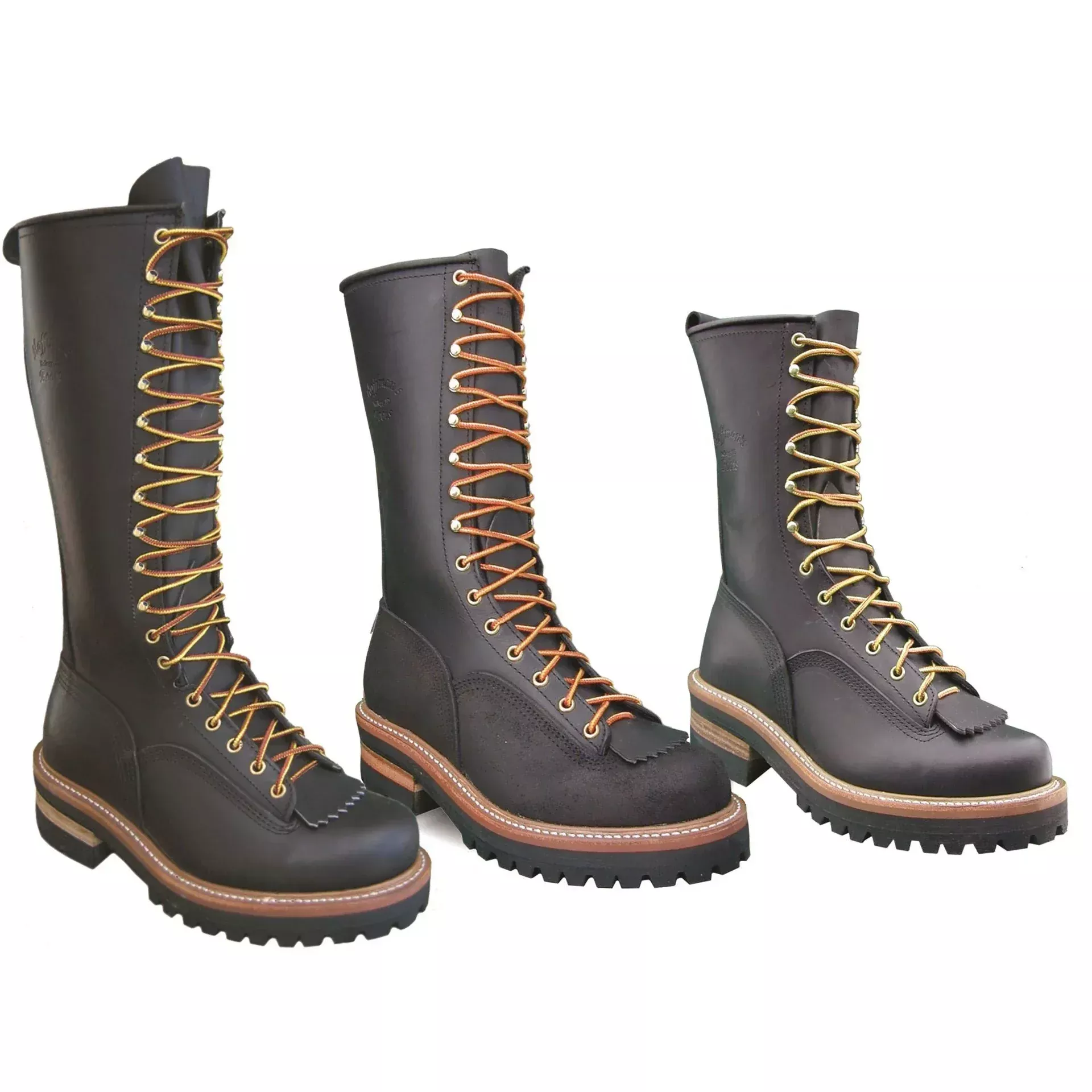 10", 12" and 16" Vibram Work Boots