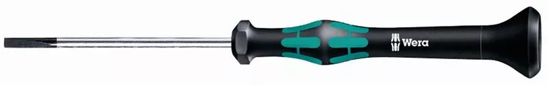 118002 Micro Slotted Screwdriver 2035 0.23 X 1.5 X 40 mm