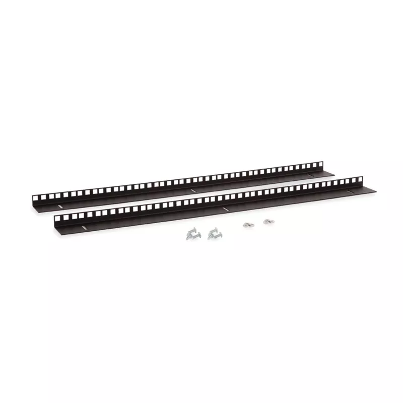 15U LINIER Wall Mount Vertical Rail Kit - Cage Nut