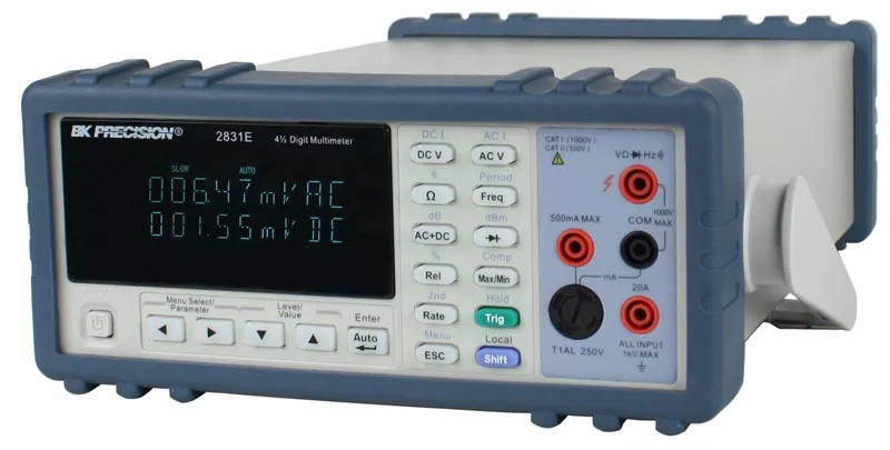 4 1/2 Digit True RMS Bench Multimeter 50,000 count, 0.03% VDC Accuracy