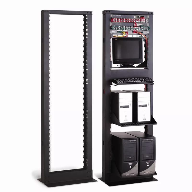 41U 2-Post Cable Cove Rack