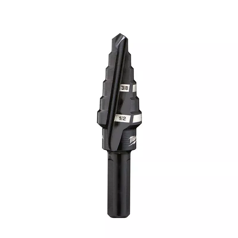 #6 Step Drill Bit, 3/8″ & 1/2″ by 1/16″