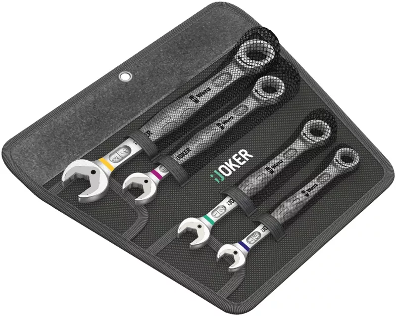 6000 Joker 4 Set 1 Ratcheting combination wrenches set, 4 pieces