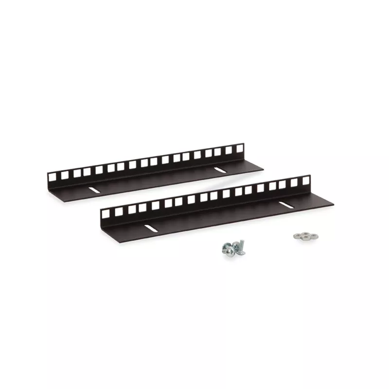 6U LINIER Wall Mount Vertical Rail Kit - Cage Nut