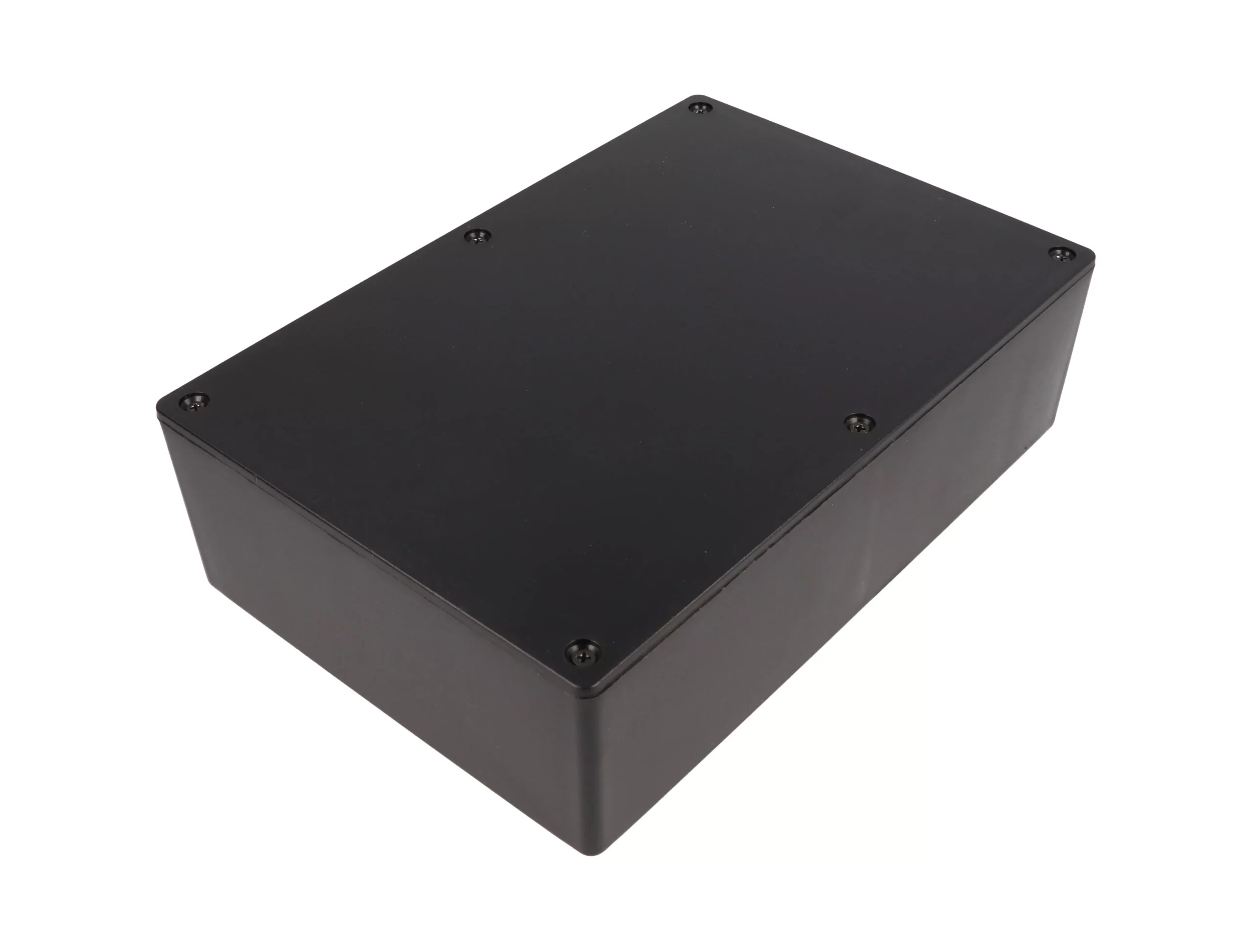 ABS Plastic Multi-Purpose Enclosures w/ PC Board Standoffs -1591XX Series - 87"x5.9"x2.3" - Black