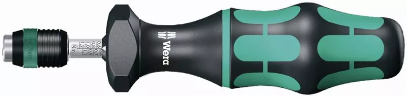 Adjustable torque screwdrivers with Rapidaptor quick-release chuck, 7445 x 2.5-11.5 in. lbs.