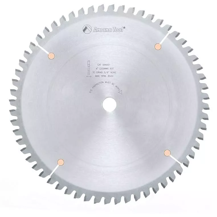 Amana MD210-725 Aluminum / Plastic Blade for Festool TS 75