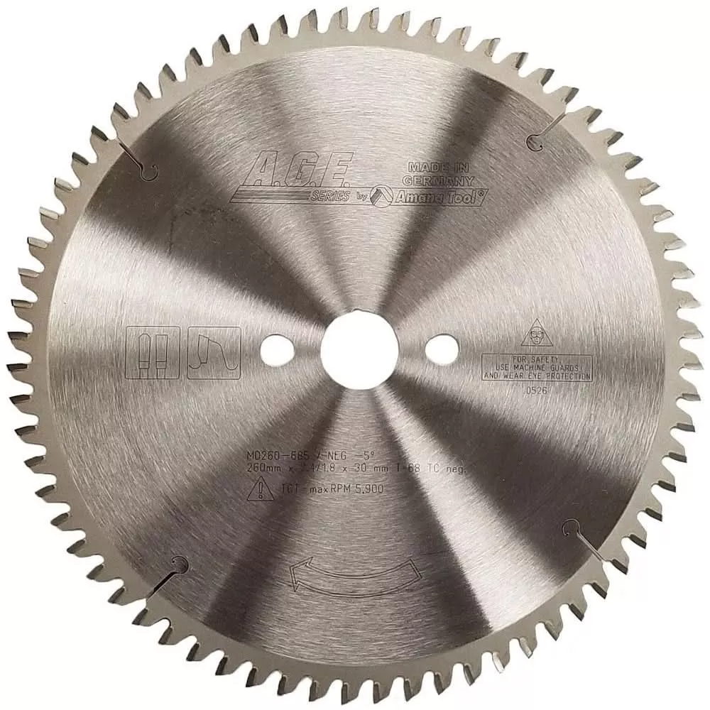 Amana MD260-685 Aluminum / Plastic Blade for Festool Kapex