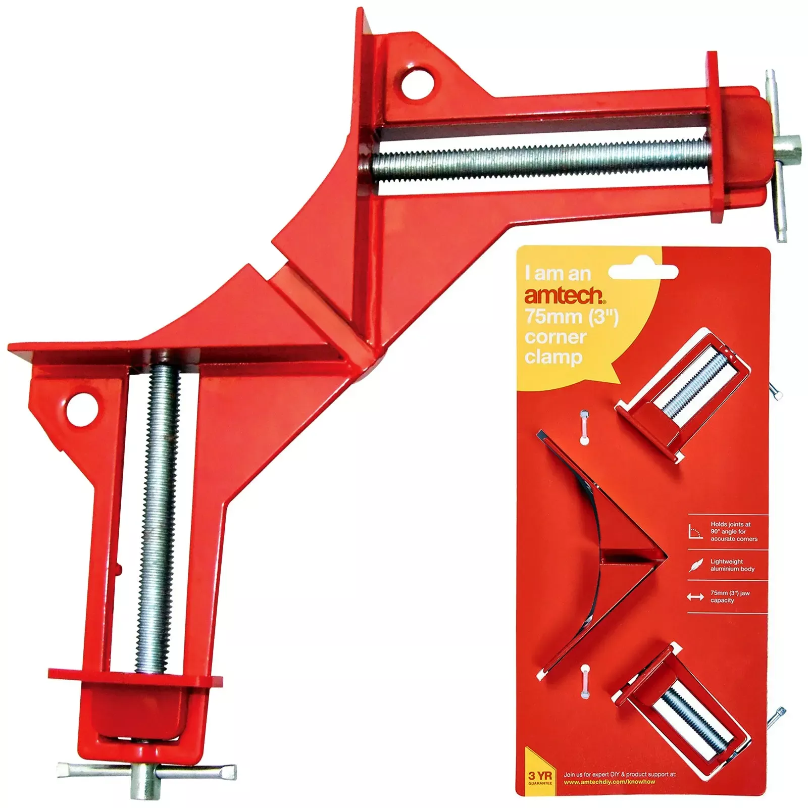 Amtech 75mm Corner Mitre Clamp