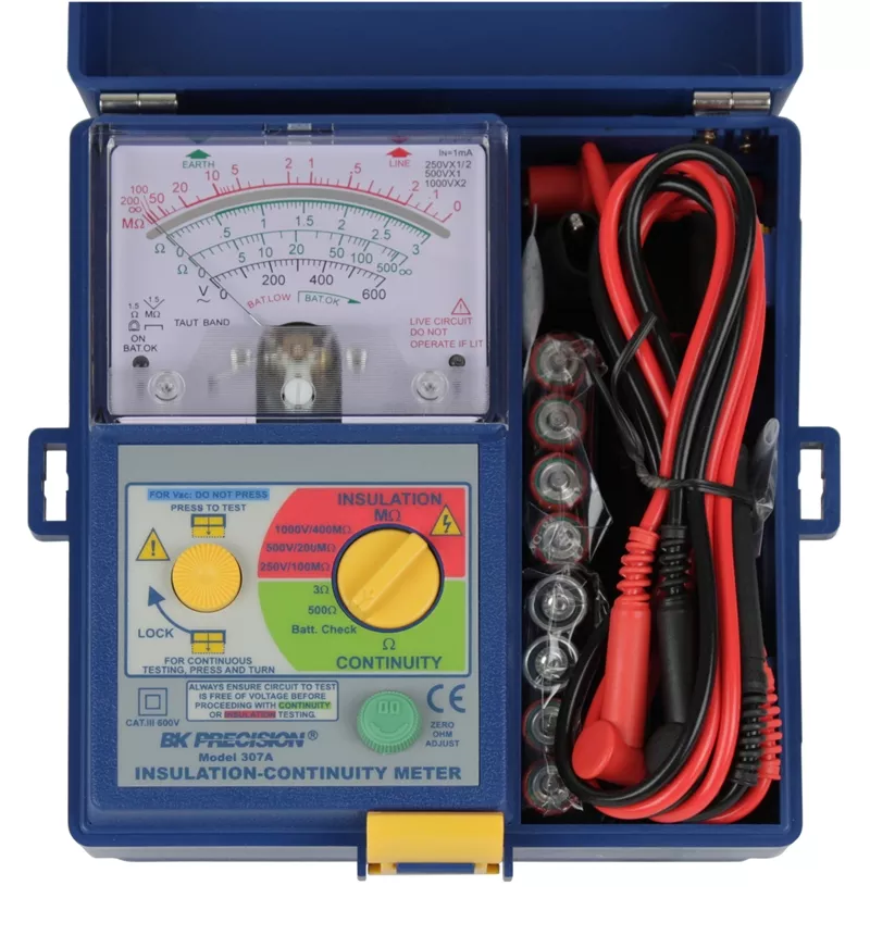 Analog Insulation & Continuity Meter