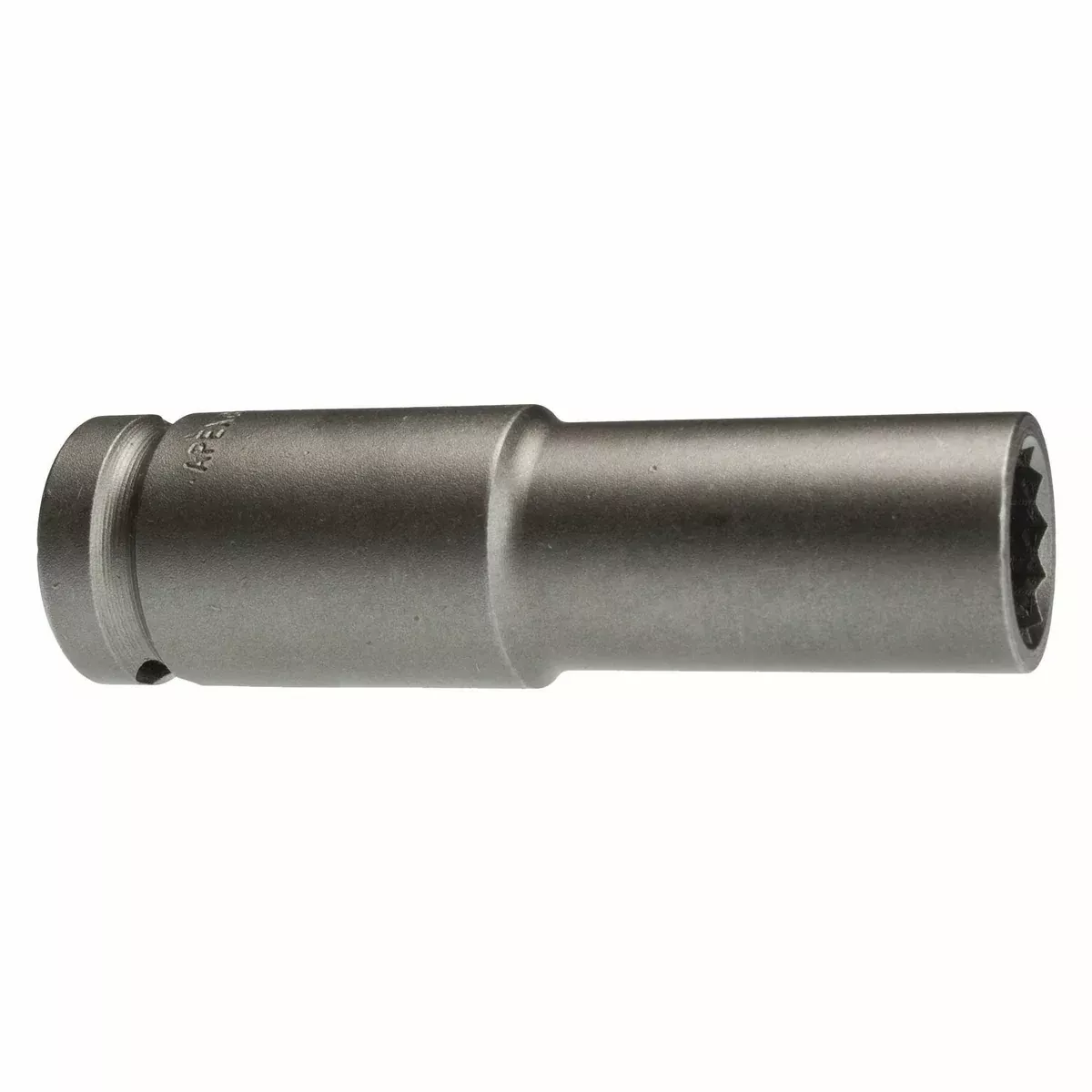 Apex 14MM55-D | Metric Hex | 12-Point | Thin Wall | Extra-Long Length | 1/2" Square Drive | 14 mm Impact Socket