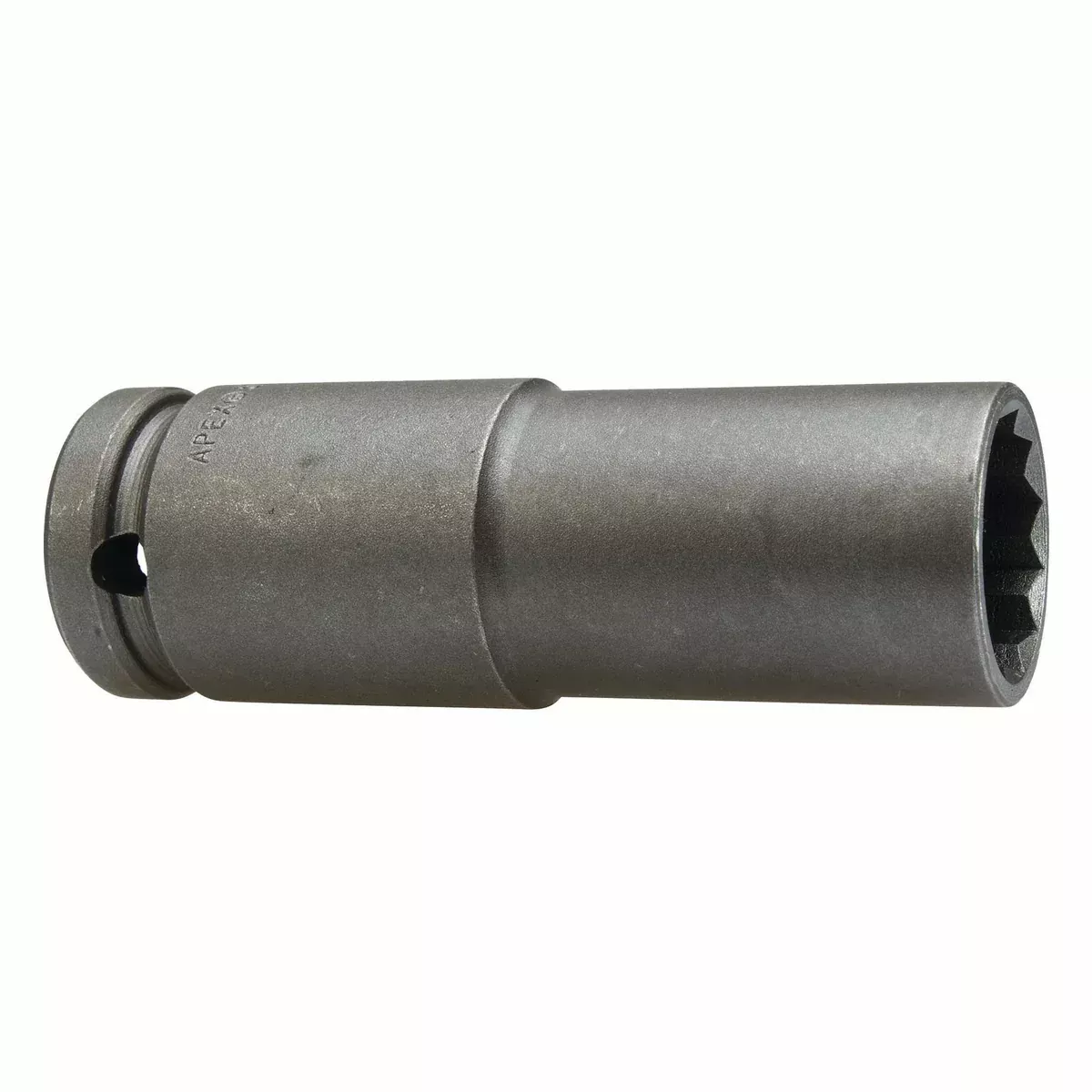 Apex 5524-D | Inch Hex | 12-Point | Thin Wall | Extra-Long Length | 1/2" Square Drive | 3/4" Hex Impact Socket