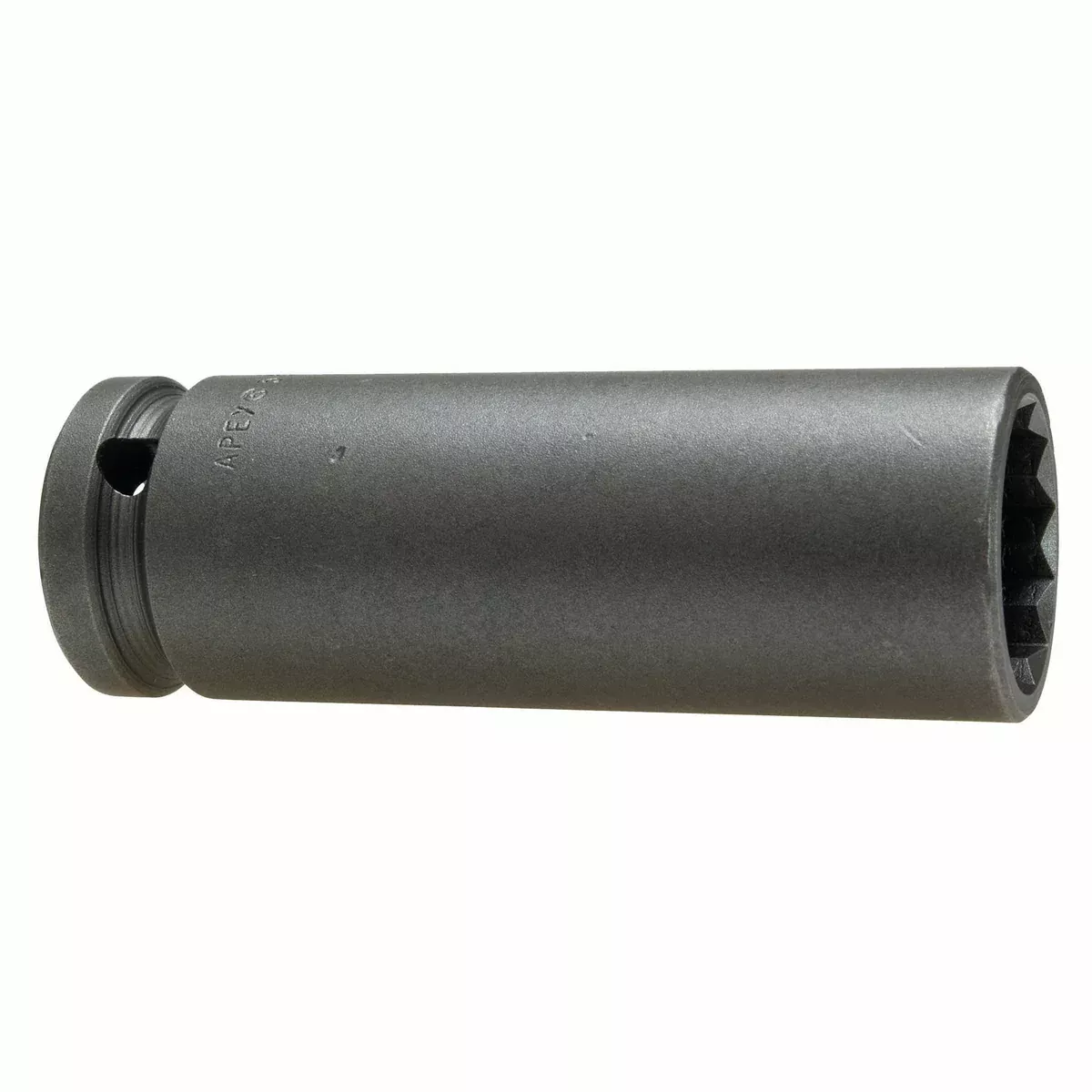 Apex 5526-D | Inch Hex | 12-Point | Thin Wall | Extra-Long Length | 1/2" Square Drive | 13/16" Hex Impact Socket