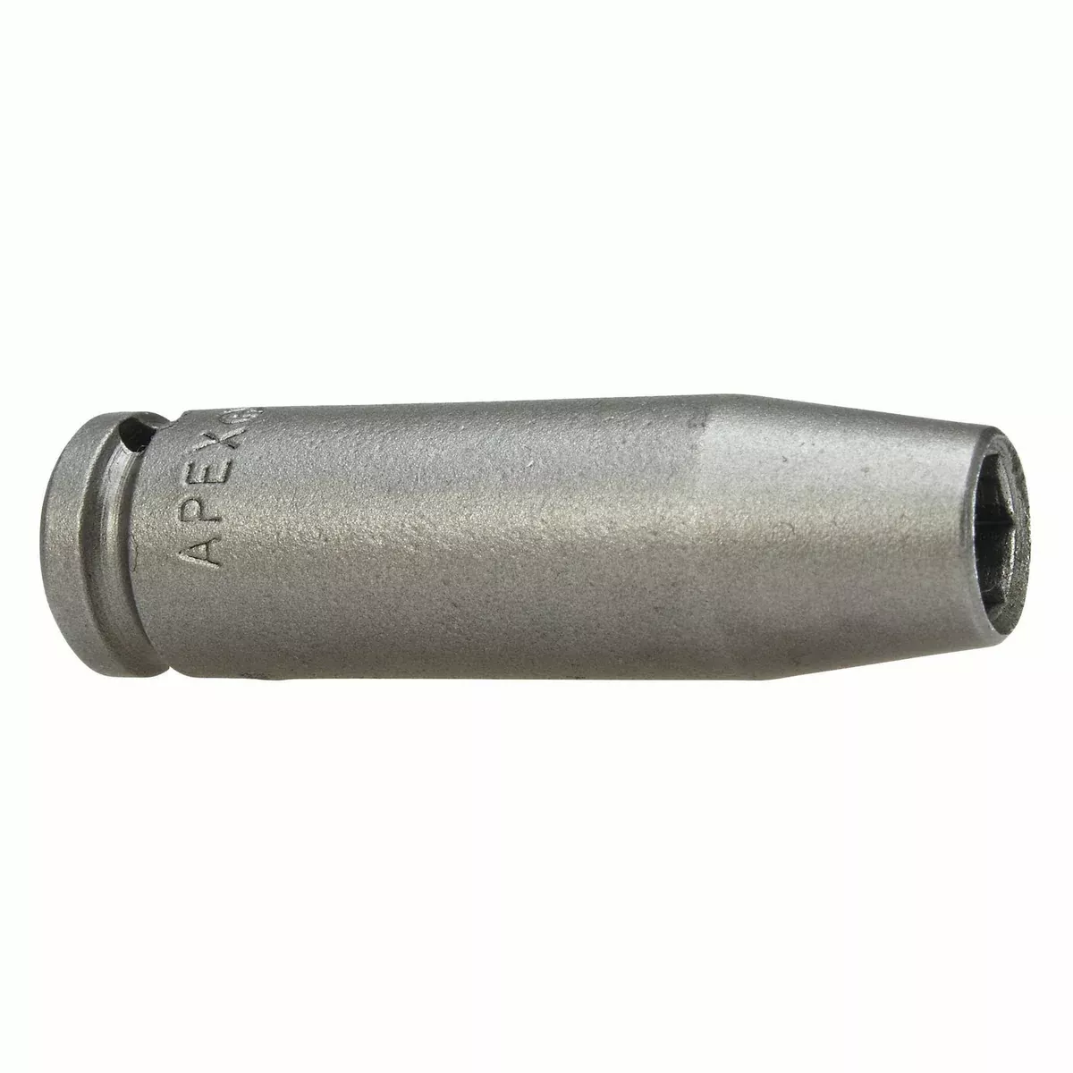 Apex MB-1208 | Inch Hex | 6-Point | Sliding Magnet | Long Length | 1/4" Square Drive | 1/4" Hex Impact Socket