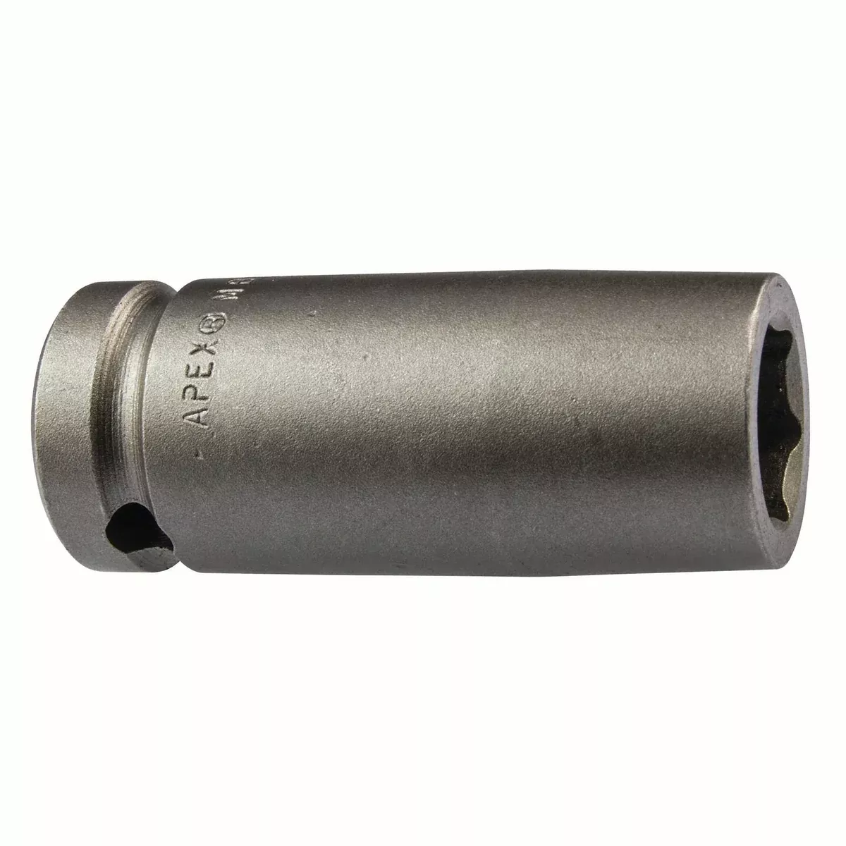 Apex MB-14MM25 | Metric Hex | 6-Point | Sliding Magnet | Long Length | 1/2" Square Drive | 14 mm Impact Socket