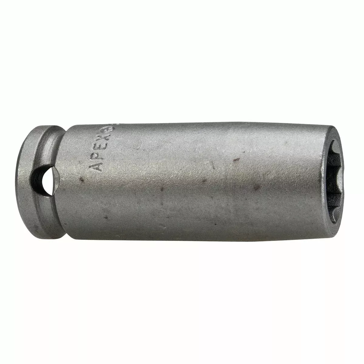 Apex SF-3214 | Inch Hex | 6-Point | Surface Drive | Long Length | 3/8" Square Drive | 7/16" Hex Power Socket