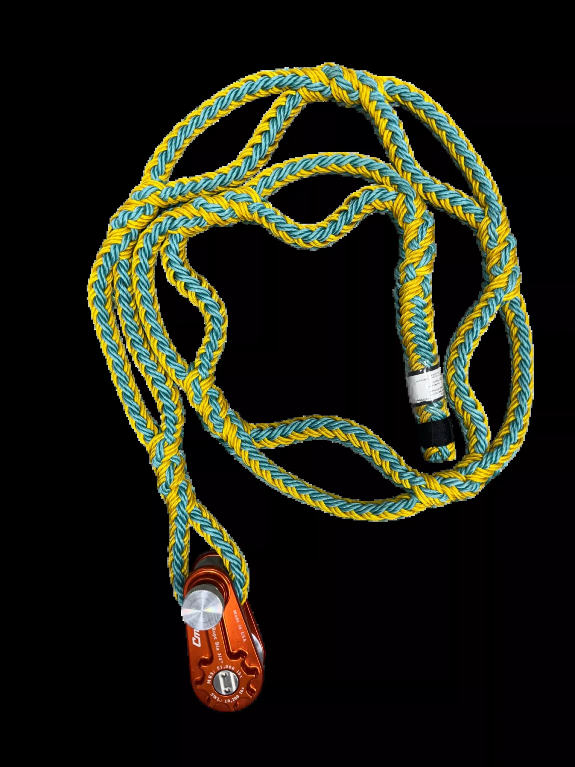 Arbo Space 3/4" Pluto Multi Sling W/ CMI Block 7'