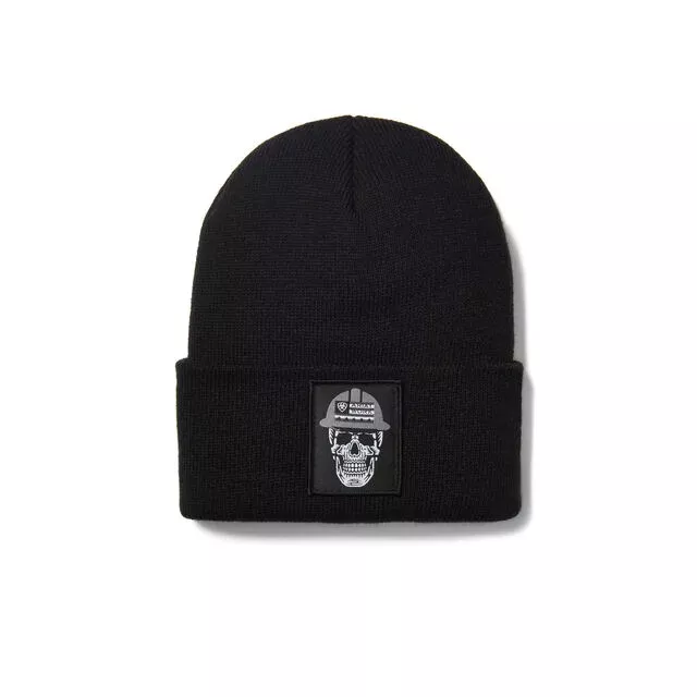 Ariat Men's Rebar Roughneck Watch Cap - Black 10037491