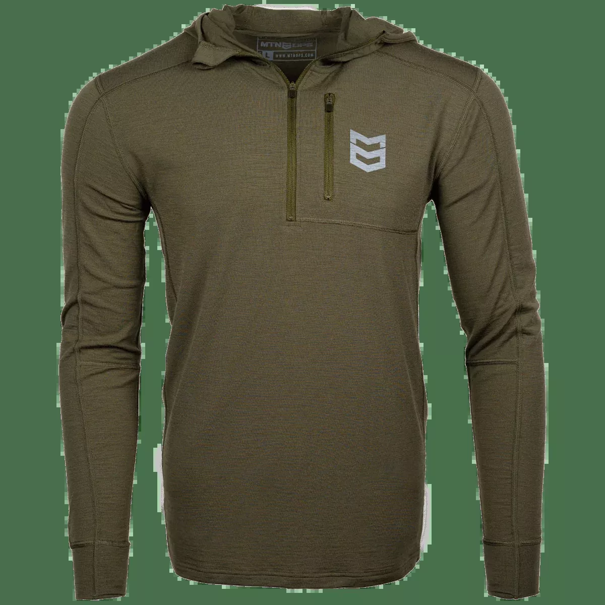 BATTLEGROUND MERINO HOODIE 180G - XS ONLY