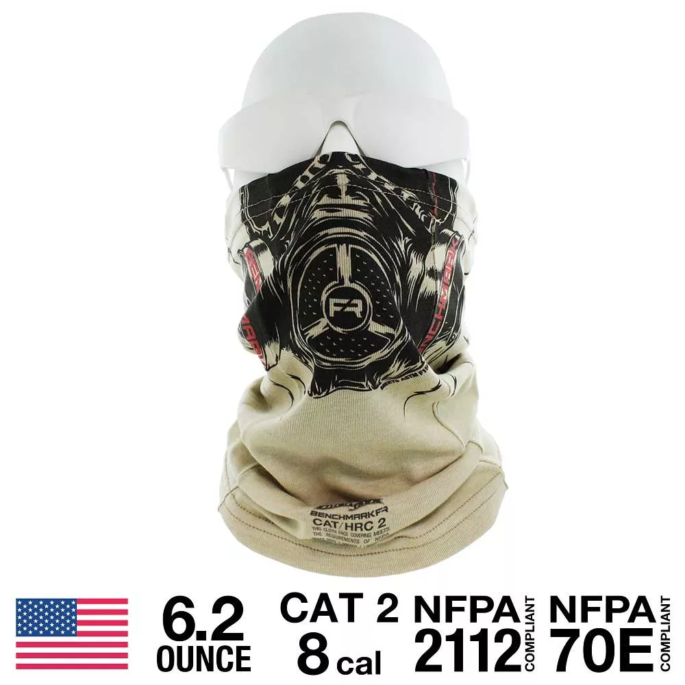 Biohazard Beige FR Face Muffler