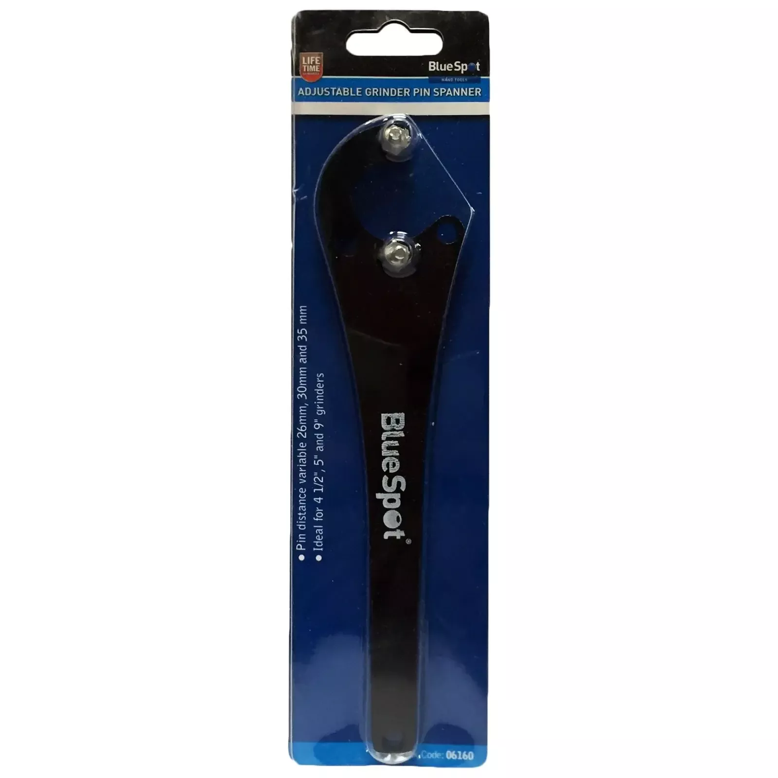 BlueSpot Adjustable Grinder Pin Wrench Spanner