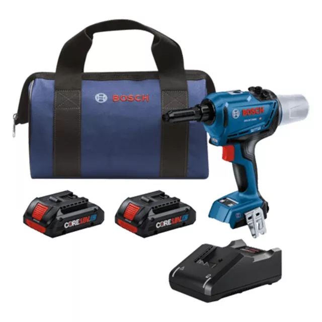 Bosch 18V Brushless Connected Rivet Tool Kit GRG18V-3600CB24