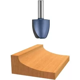 Bosch 85708M 1-1/8 In. x 1-5/8 In. Carbide Tipped Cove Vertical Raised Panel Router Bit