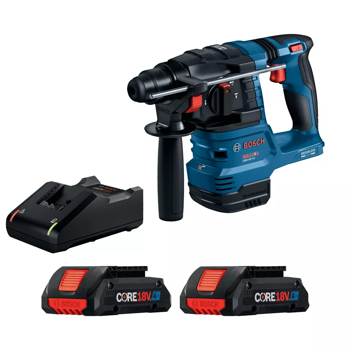 Bosch GBH18V-22K24 | 18V SDS-plus 3/4 In. Rotary Hammer