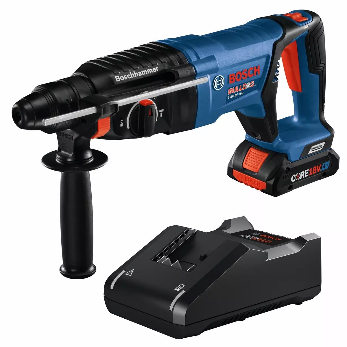Bosch GBH18V-26DK15 | 18V SDS-plus 1 In. Rotary Hammer