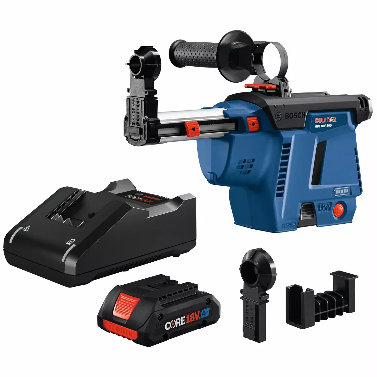 Bosch GDE18V-26DB15 | 18V SDS-plus 1 In. Attachment Kit