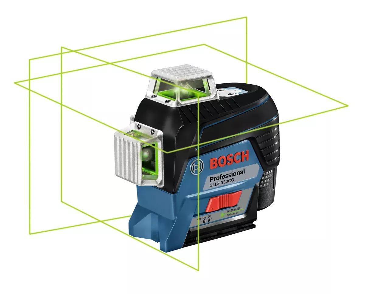 Bosch GLL3-330CG | Leveling and Alignment-Line Laser