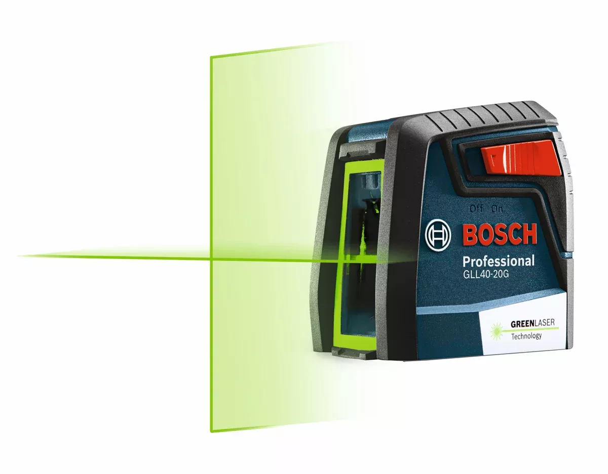 Bosch GLL40-20G | Self-Leveling Cross-Line Laser