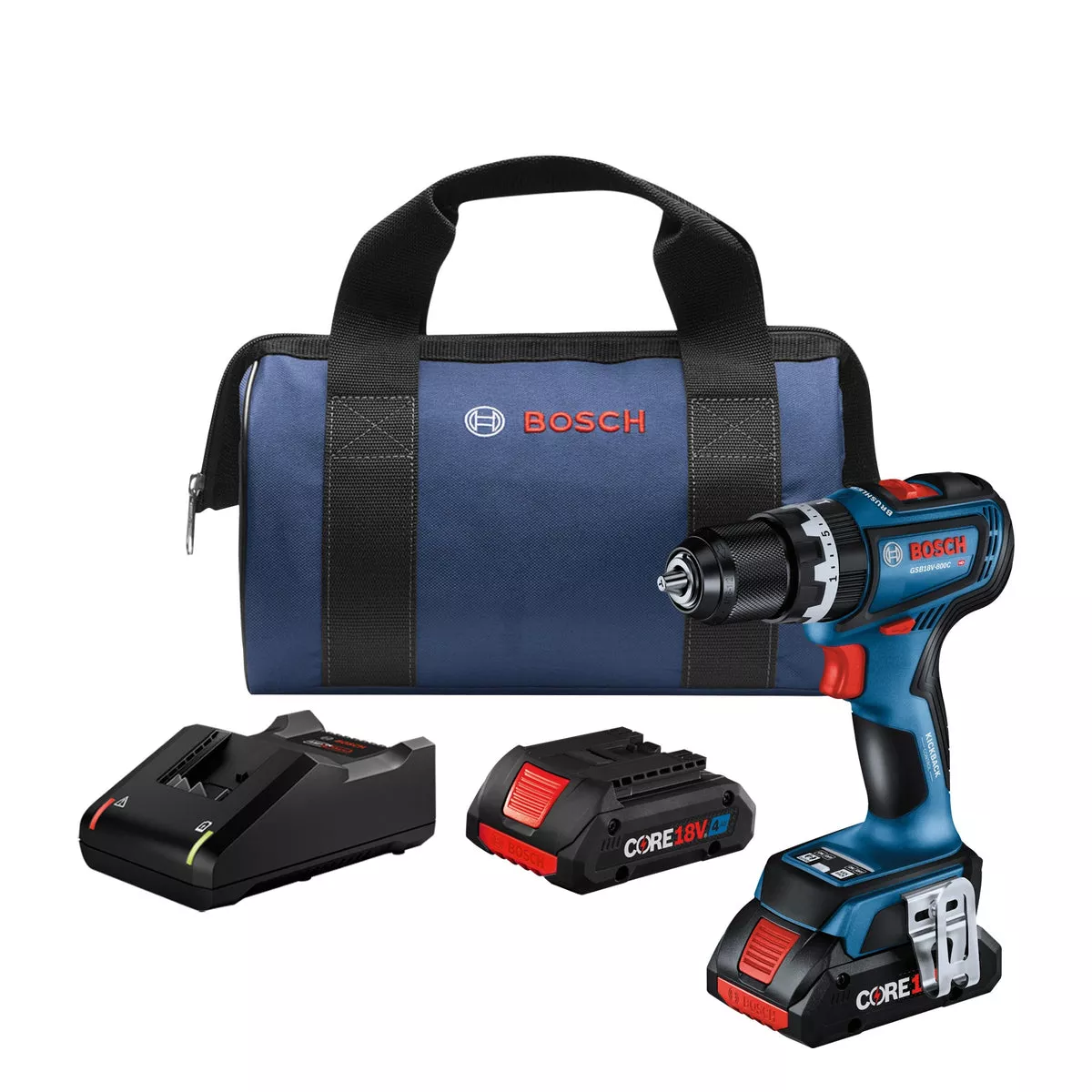 Bosch GSB18V-800CB24 | 1/2 In. Hammer Drill/Driver Kit