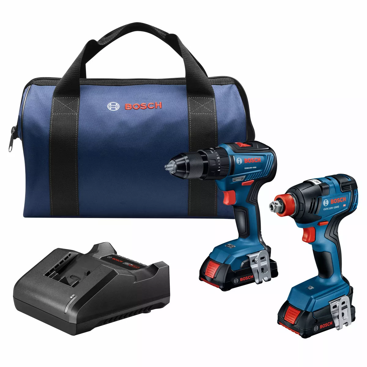 Bosch GXL18V-240B22 | 18V 2-Tool Combo Kit