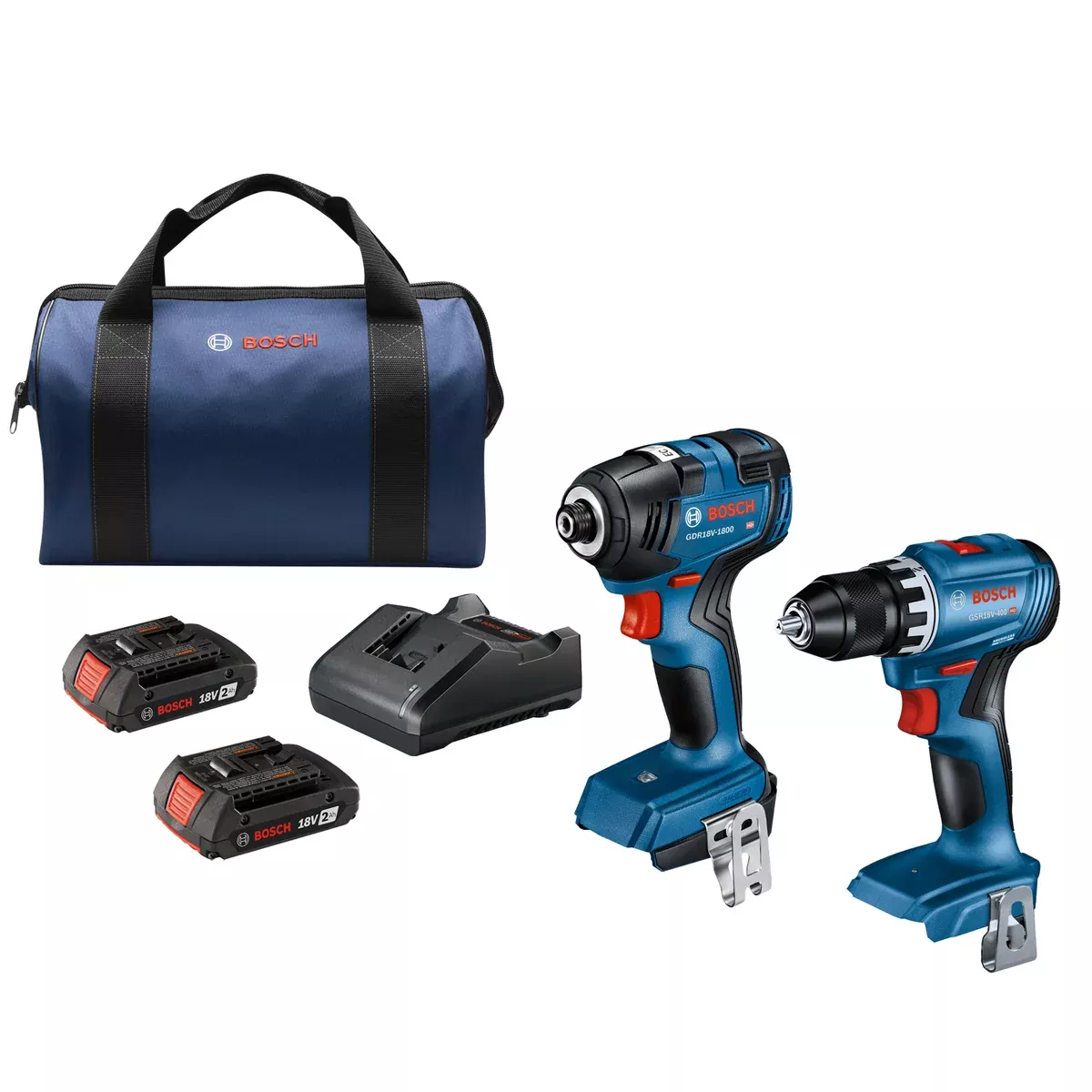 Bosch GXL18V-27B22 | 18V 2-Tool Combo Kit