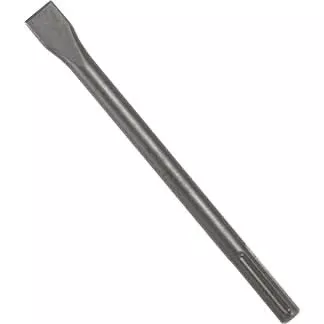 Bosch HS1811 1 In. x 12 In. Flat Chisel Tool Round Hex/Spline Hammer Steel
