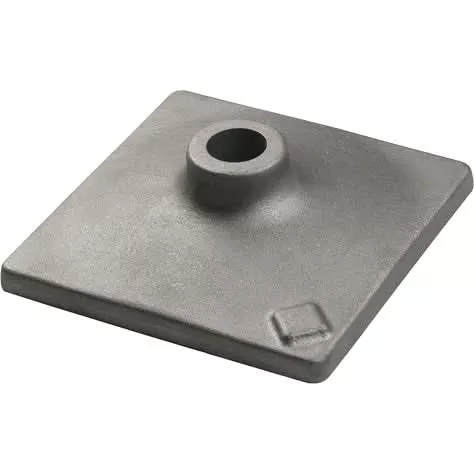 Bosch HS2125 8 In. x 8 In. Tamper Plate 1-1/8 In. Hex Hammer Steel