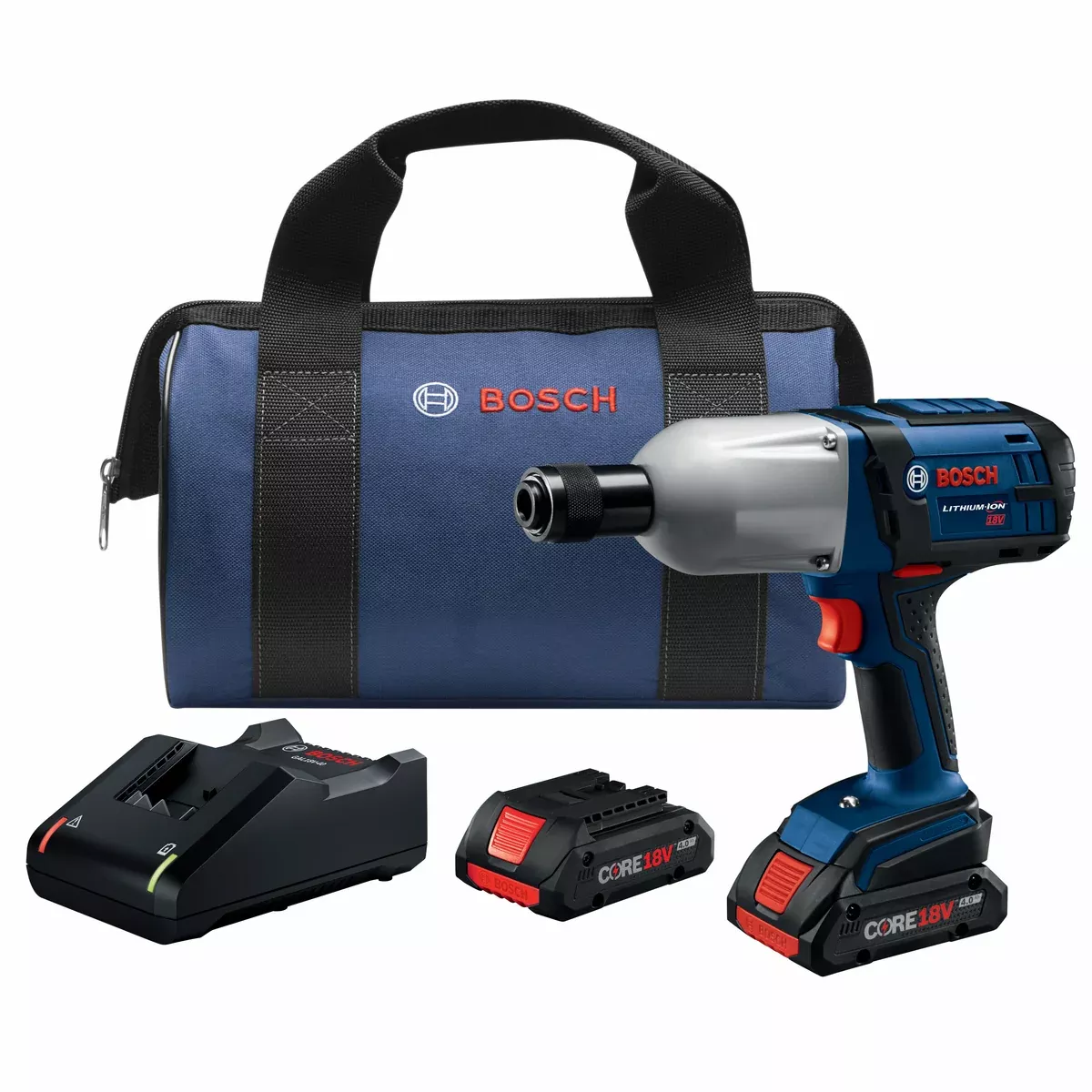 Bosch HTH182-B25 | 18V High-Torque Impact Wrench Kit