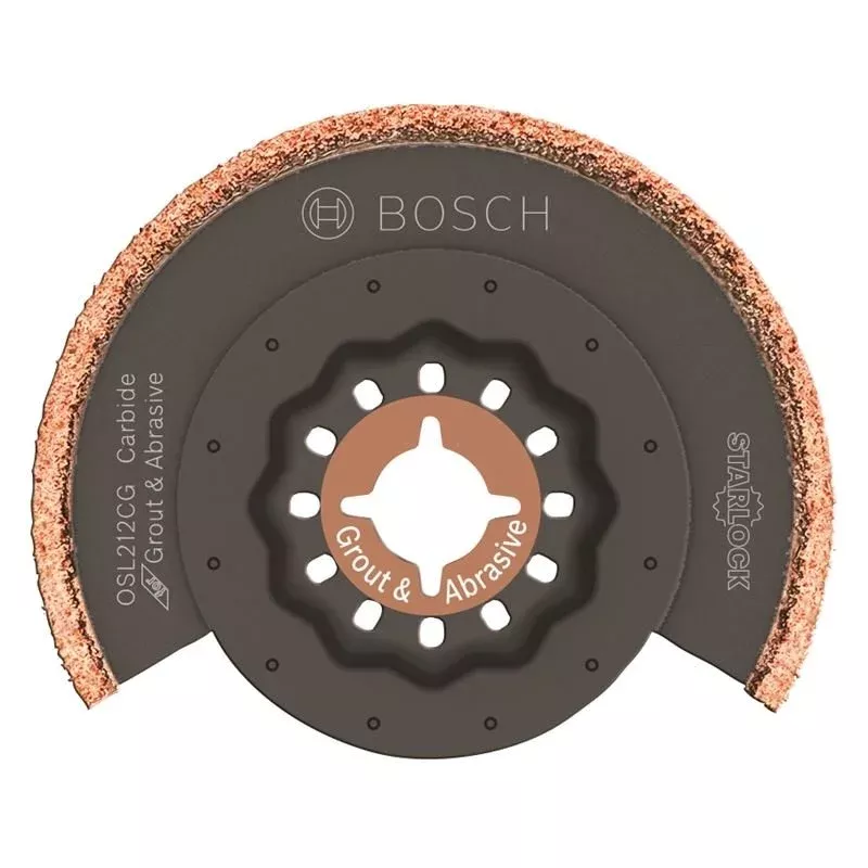Bosch OSL212CG 2-1/2 In. Starlock Carbide Grit Segmented Saw Blade