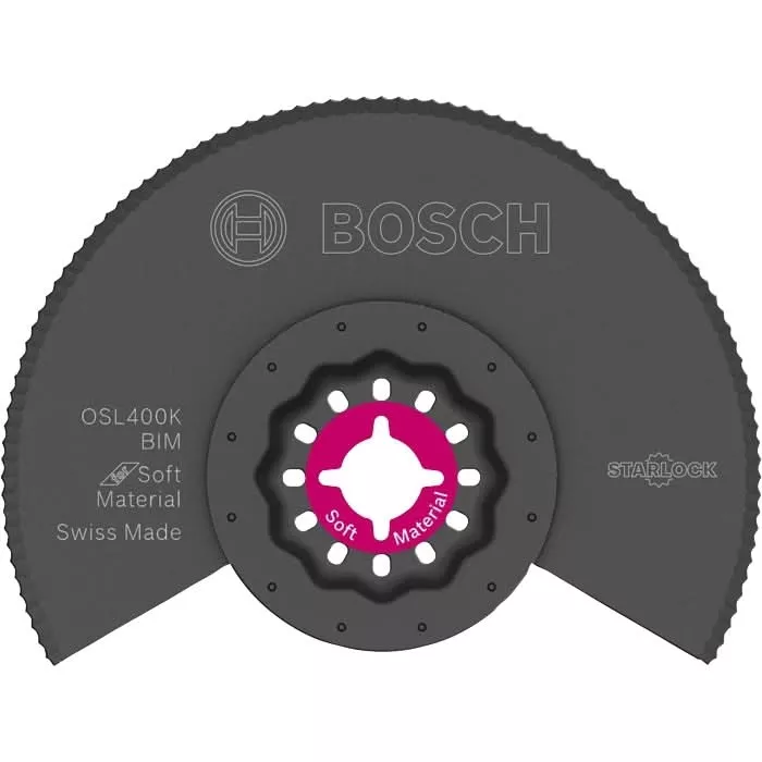 Bosch OSL400K 4 In. Starlock Bi-Metal Serrated Knife Segmented Blade